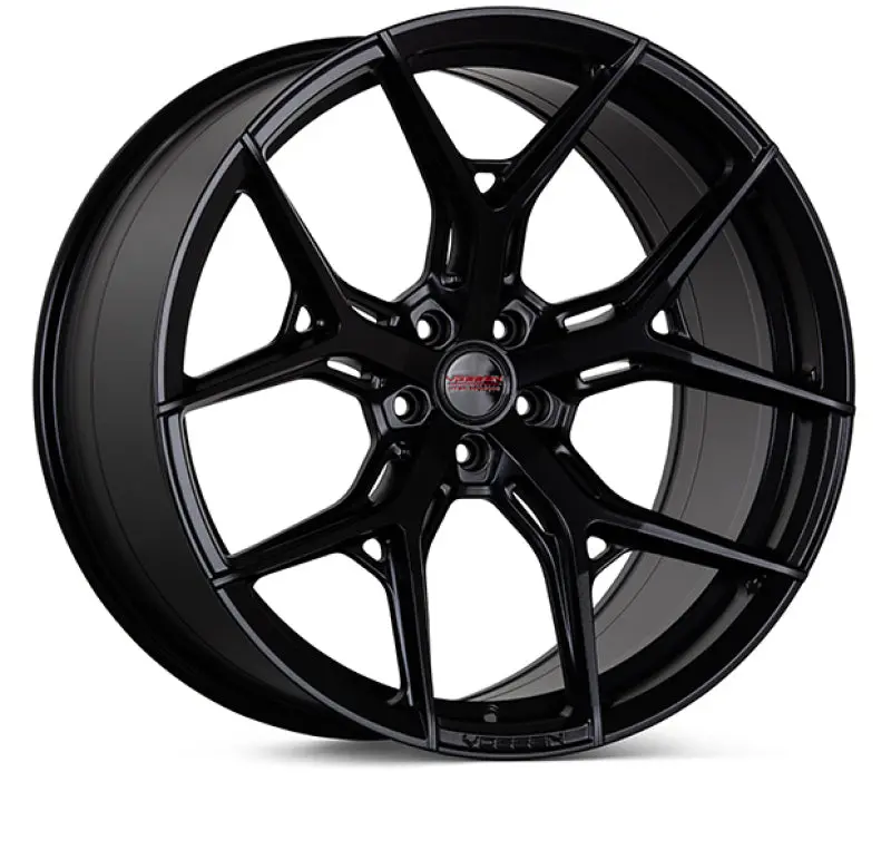 Vossen Hf-5 19X10 / 5X120.65 / Et28 / 70.3 / Deep - Satin Black Wheel 1