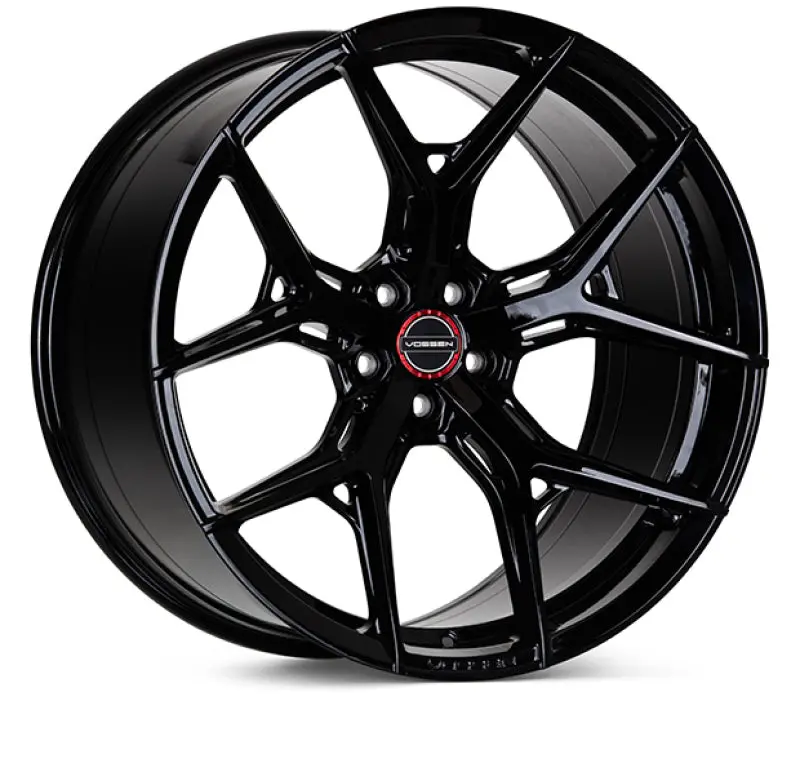 Vossen Hf-5 19X8.5 / 5X114.3 / Et32 / Flat Face / 73.1 - Gloss Black Wheel 1