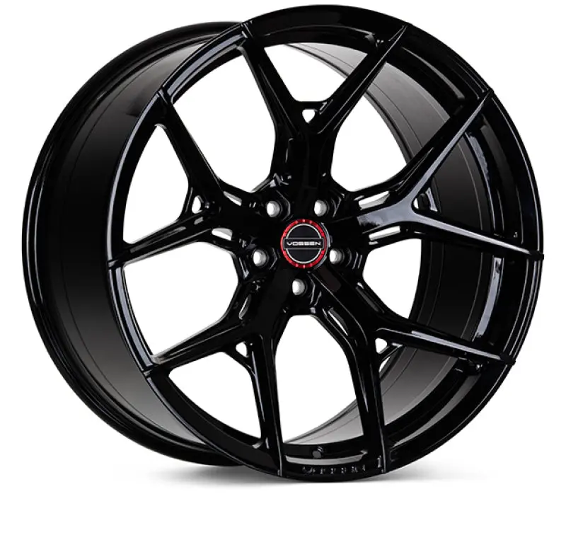 Vossen Hf-5 20X10.5 / 5X112 / Et25 / Deep / 66.5 Cb - Gloss Black Wheel 1