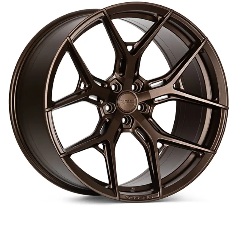 Vossen Hf-5 / 20X9 / 5X108 / Et38 / 63.4 / Flat - Satin Bronze Silver 1