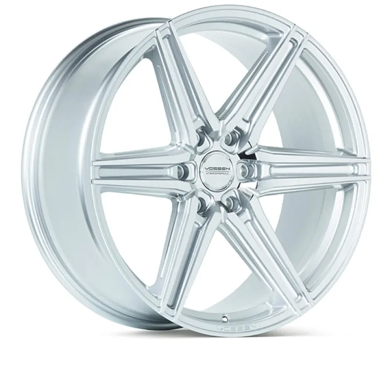 Vossen Hf6-2 20X9.5 / 6X139.7 / Et15 / Deep Face / 106.1 - Silver Polished Wheel 1