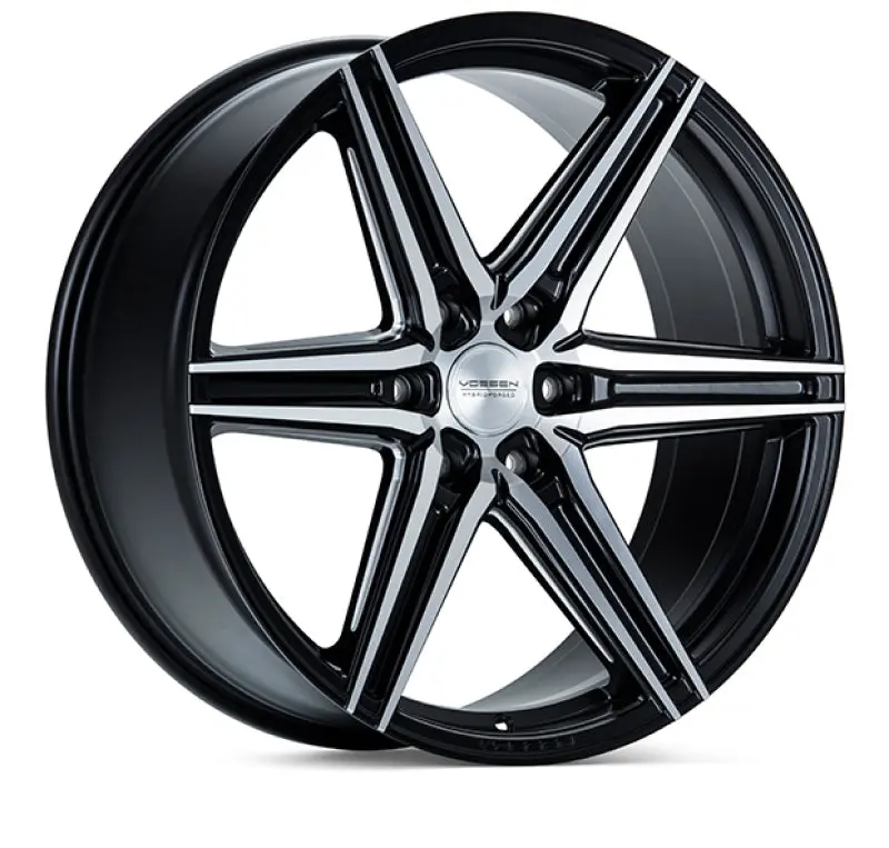 Vossen Hf6-2 22X9.5 / 6X135 / Et20 / Deep Face / 87.1 - Brushed Matte Black Wheel 1