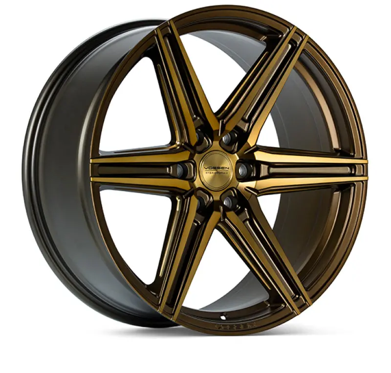 Vossen Hf6-2 24X10 / 6X135 / Et25 / Deep Face / 87.1 - Tinted Matte Bronze Wheel 1