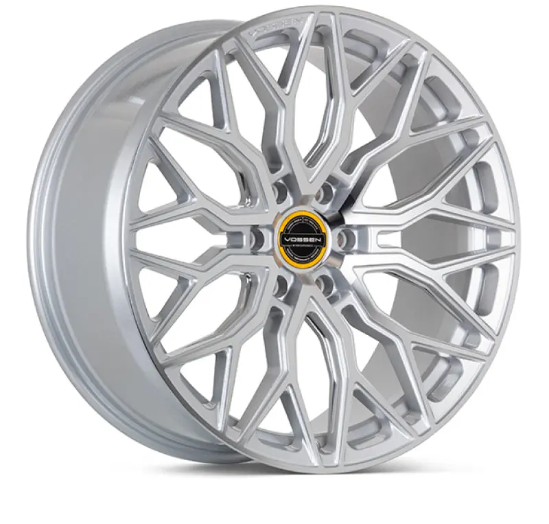 Vossen Hf6-3 22X9.5 / 6X135 / Et20 / Deep Face / 87.1 - Silver Polished Wheel 1