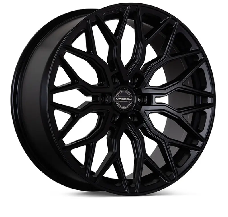 Vossen Hf6-3 24X10 / 6X135 / Et25 / Deep Face / 87.1 - Satin Black Wheel 1
