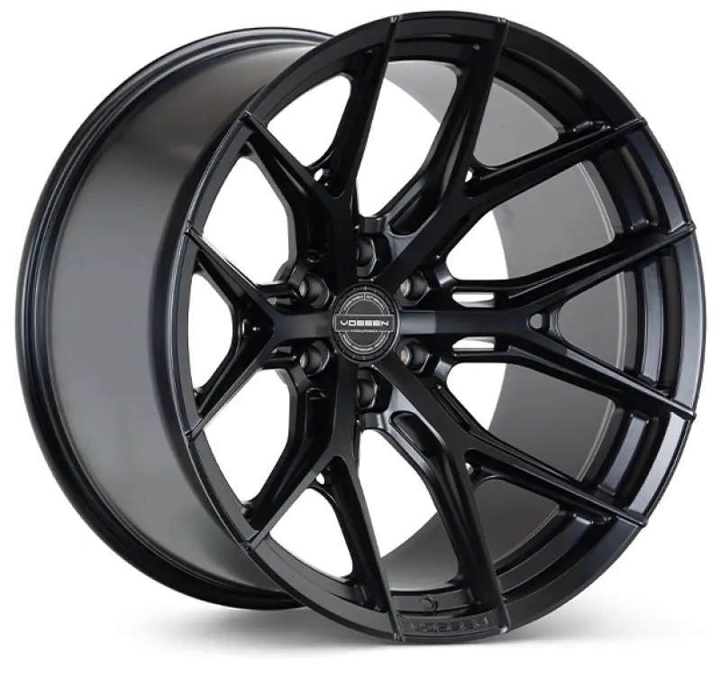 Vossen Hf6-4 22X9.5 / 6X135 / Et20 / Deep Face / 87.1 - Satin Black Wheel 1