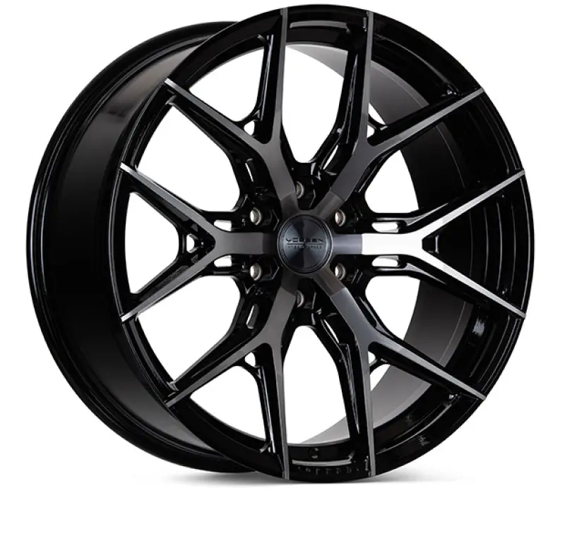 Vossen Hf6-4 24X10 / 6X135 / Et25 / Deep Face / 87.1 - Tinted Gloss Black Wheel 1