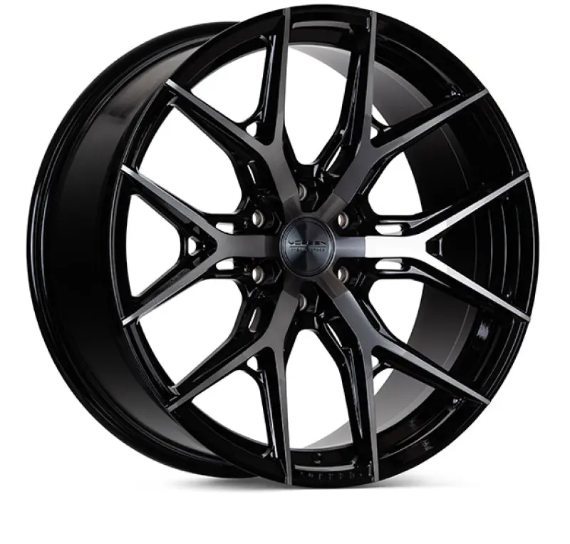 Vossen Hf6-5 24X10 / 6X139.7 / Et25 / Deep Face / 106.1 - Tinted Gloss Black Wheel 1