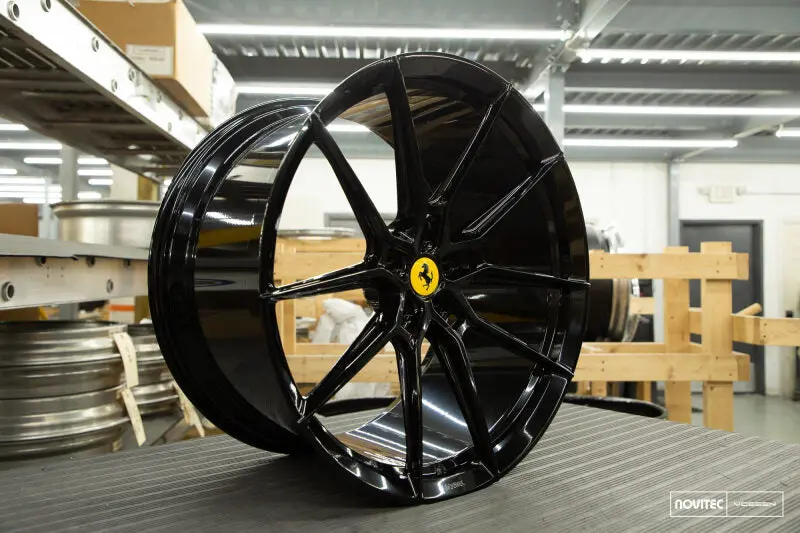 Vossen X Novitec Nf9 21X9in - 5X114.3 Bp - Et30 - Gloss Black Ferrari Gtc4lusso / Ff Front Wheel 1
