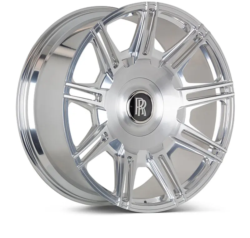 Vossen X Novitec Sp2 24X10 5X112 Bp Et25 Brushed Gloss Clear Rolls-Royce Cullinan/Phantom Fr Wheel 1
