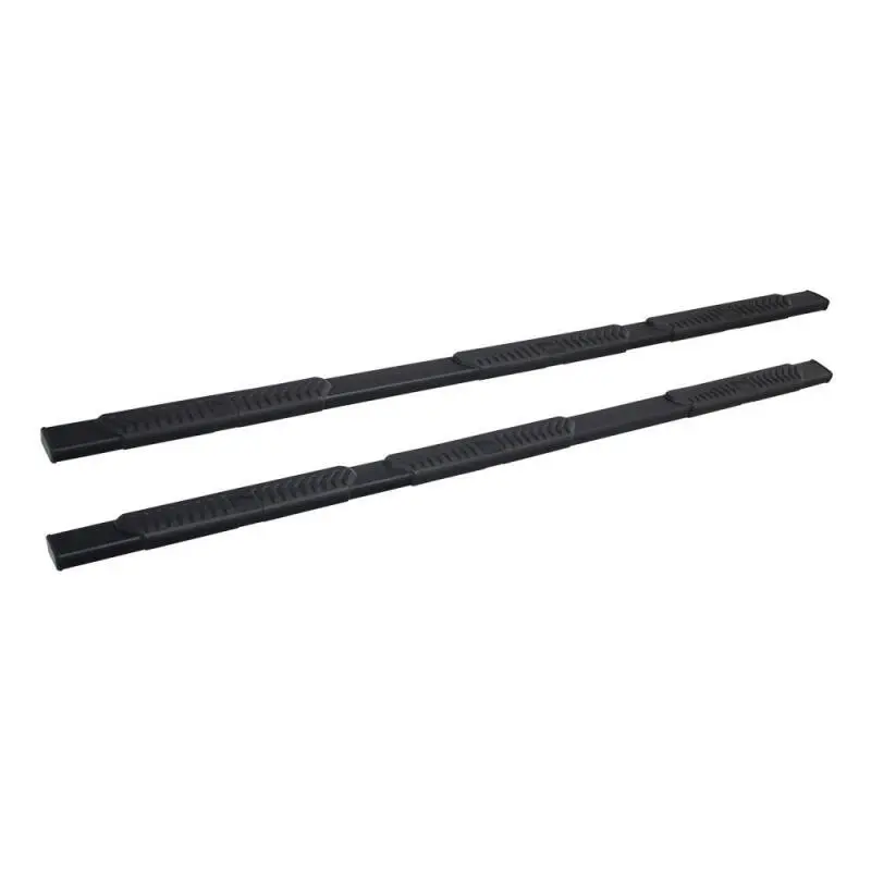 Westin 07-18 Chevrolet Silverado 1500 Crew Cab 5.5Ft Bed R5 M-Series Nerf Step Bars - Black 1