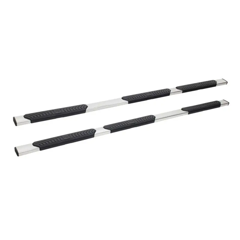 Westin 14-17 Chevrolet Silverado 1500 Double Cab 78.9In Bed R5 Nerf Step Bars - Polished Stainless 2