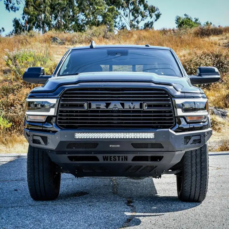 Westin 19-20 Ram 2500/3500 Pro-Mod Front Bumper - Textured Black 2