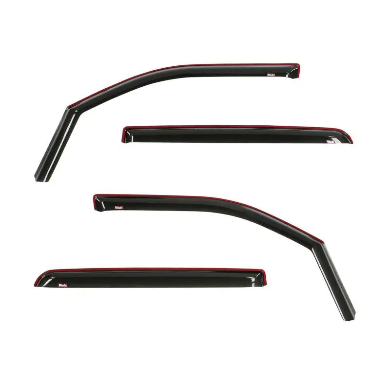 Westin 19-22 Ram 1500 Crew Cab(Excl. 19-22 Ram 1500 Classic) In Channel Wind Deflector 4Pc - Smoke 1