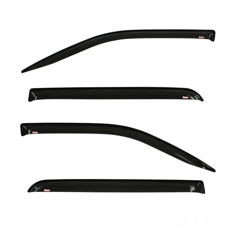 Westin 2019 Ram 1500 Crew Cab (Non Classic) Slim Wind Deflector 4Pc - Smoke 1