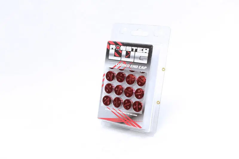 Wheel Mate Monster Lug Nut Caps - Yellow 14X1.50 1