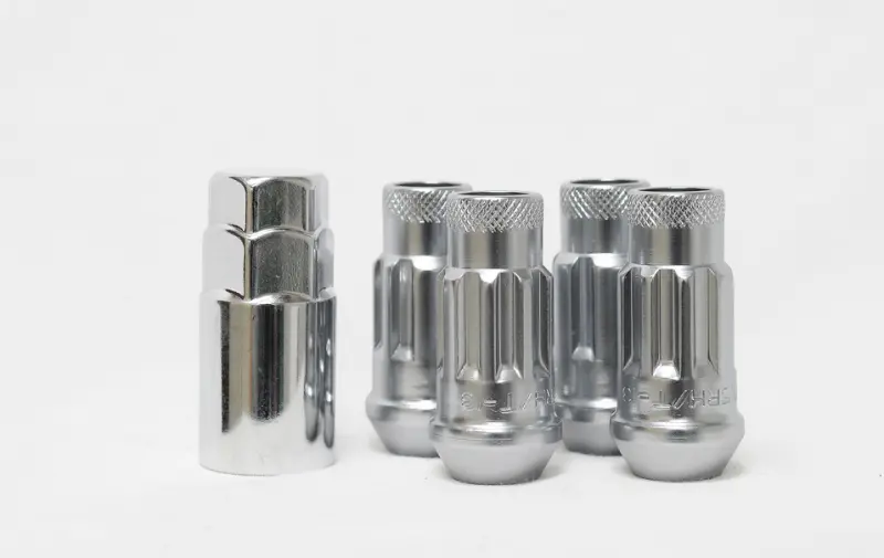 Wheel Mate Monster Open End Lug Nut Set Of 4 - Chrome 1/2In 1