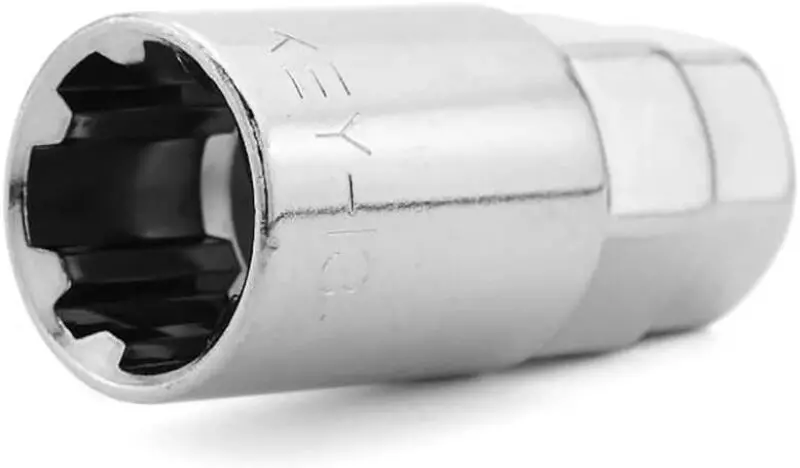 Wheel Mate Muteki Lock Key Adapter - Chrome 1