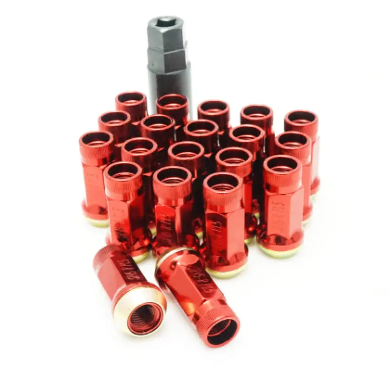 Wheel Mate Muteki Sr45r Lug Nut Kit 12X1.5 - Red 20Pcs 1