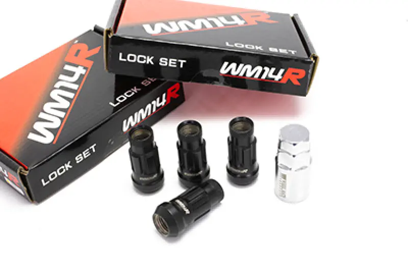 Wheel Mate Wm14r 14X1.50 Wheel Locks Chrome 4 Pcs 1