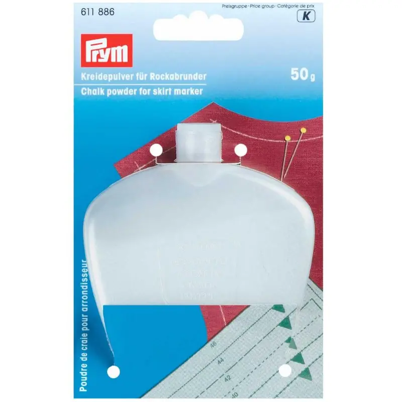 White Chalk Powder Refill For Hem Marker 1