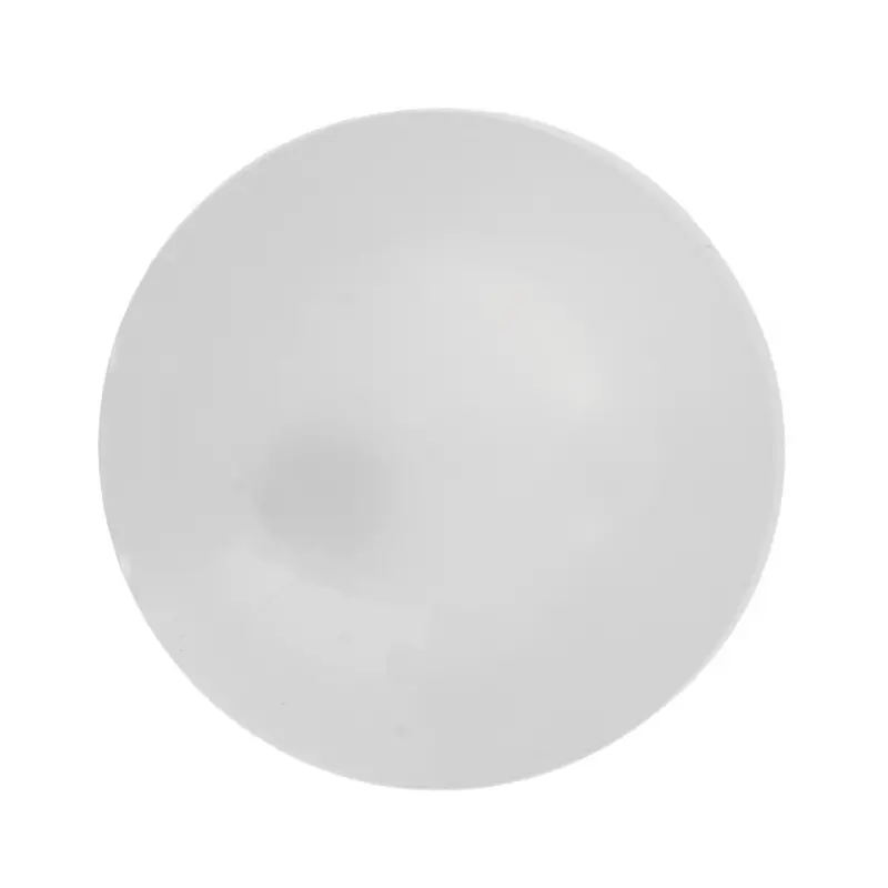White Round Domed Buttons 1