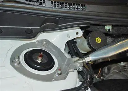 Whiteline 09+ Lancer Ralliart Front Adjustable Strut Tower Brace 1