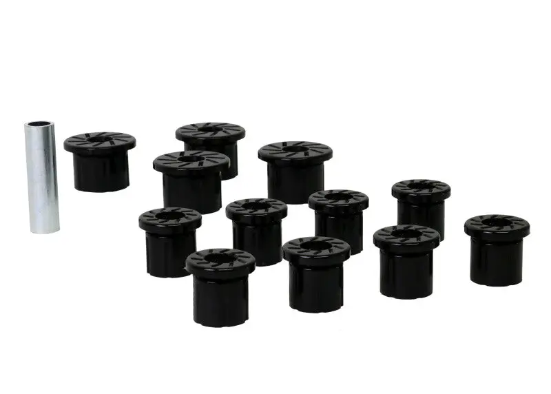 Whiteline 84-89 Toyota 4Runner/Pickup Rear Leaf Spring Shackle Bushing Kit 1