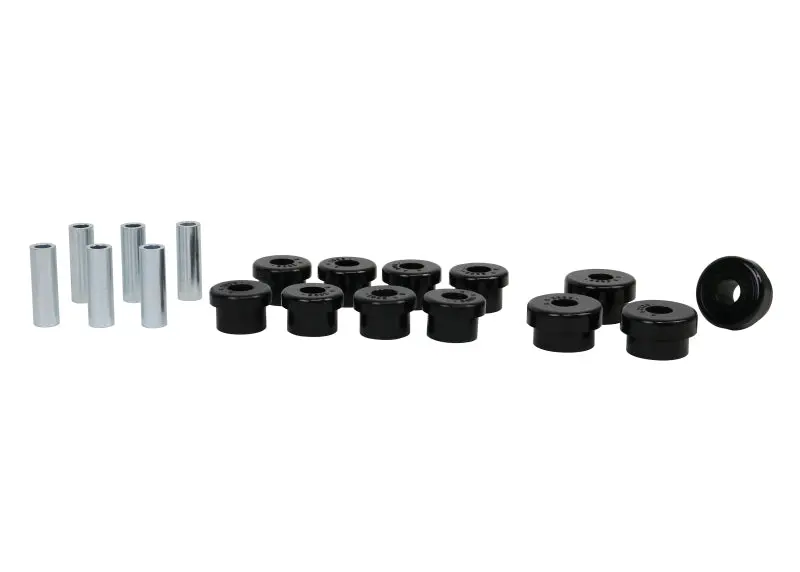 Whiteline Plus 88-00 Honda Civic / 88-9/95 Crx Rear Control Arm - Lower Inner & Outer Bushing Kit 2