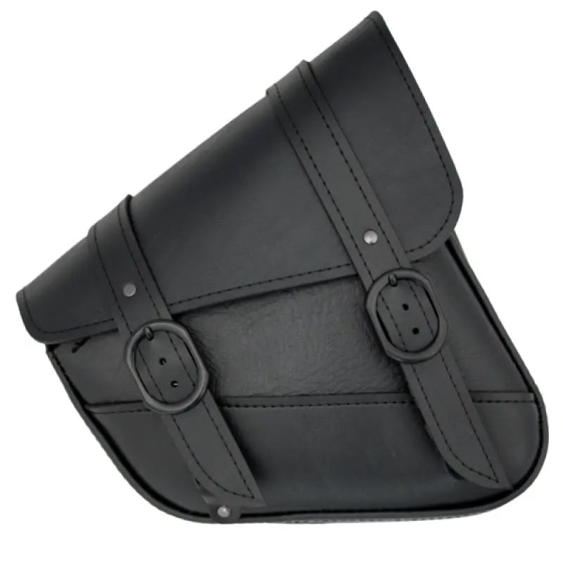 Willie & Max Hd Sportsters,Custom Hard Tails Black Jack Swingarm Bag Dual Shock W/Blk Buckle - Black 1