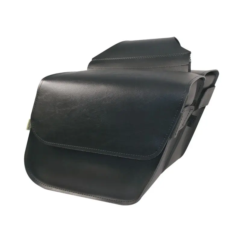 Willie & Max Universal Raptor Compact Slant Saddlebags (12 In L X 9.5 In W X 5.5 H) - Black 1