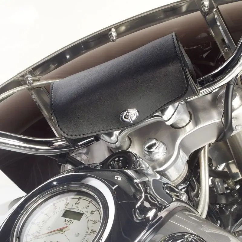 Willie & Max Universal Revolution Handlebar Bag (7.5 In L X 4 In W X 3 In H) - Black 1