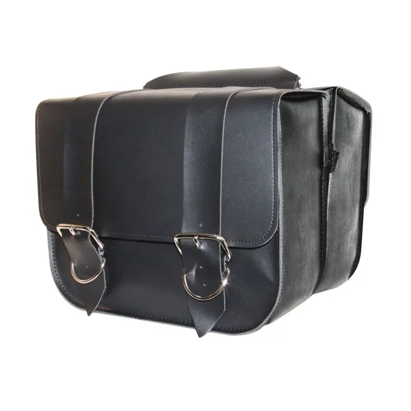 Willie & Max Universal Standard Touring Saddlebags (14 In L X 13 In W X 5.5 In H) - Black 1