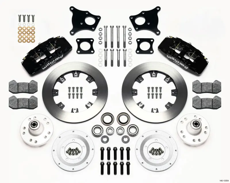 Wilwood Dynapro 6 Front Hub Kit 12.19In Amc 71-76 Oe Disc W/O Bendix Brakes 1