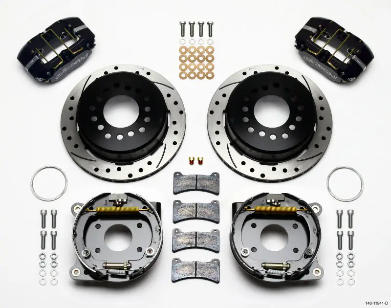 Wilwood Dynapro Low-Profile 11.00In P-Brake Kit Drilled Amc 71-74 2.60In Offset 1