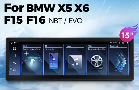 X5 F15, X6 F16 2013-20181 15' 1