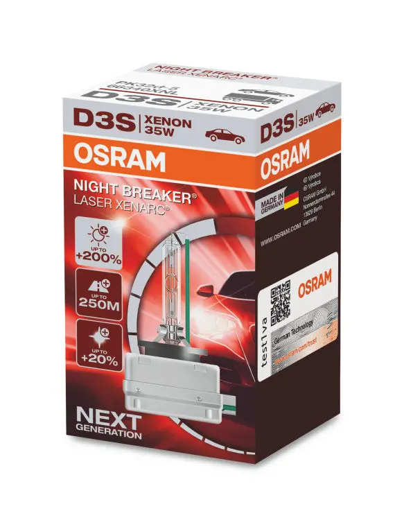 Xenon Bulb D3s Osram Night Breaker Laser 1