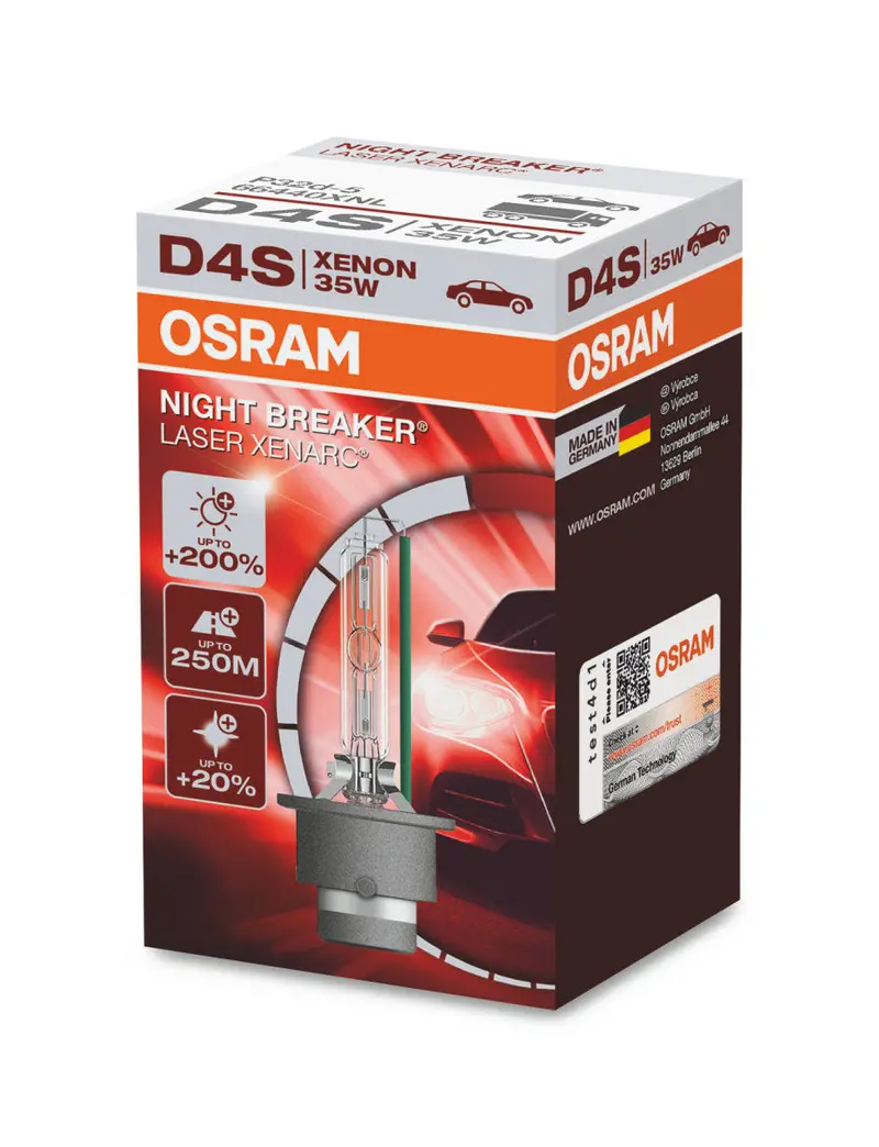Xenon Bulb D4s Osram Night Breaker Laser 1