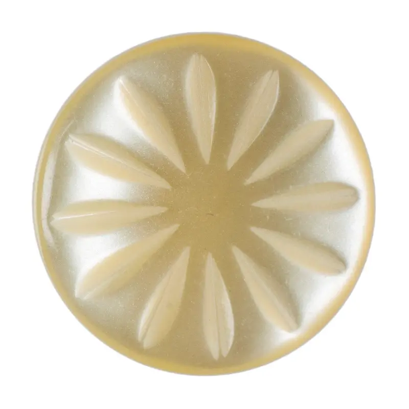 Yellow Petal Pattern Buttons 1