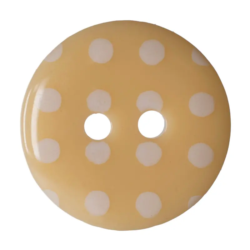 Yellow Polka Dot Buttons 1