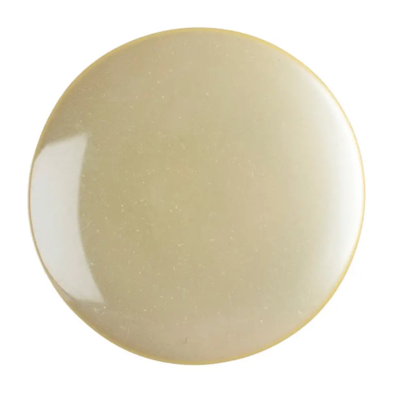 Yellow Smooth Buttons 16.25Mm Size 1