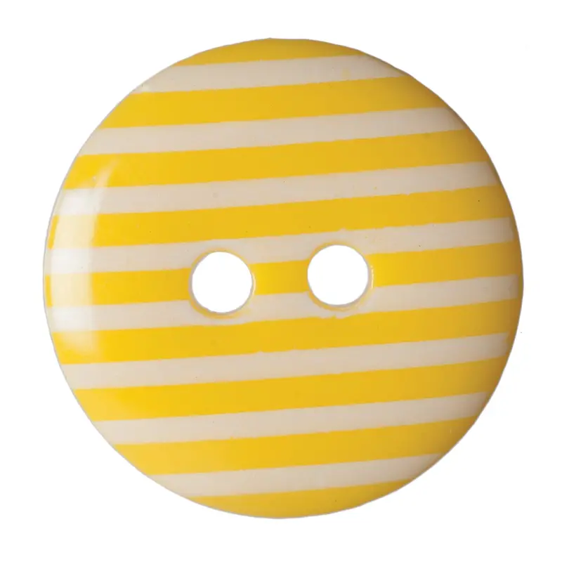 Yellow Stripey Buttons 1