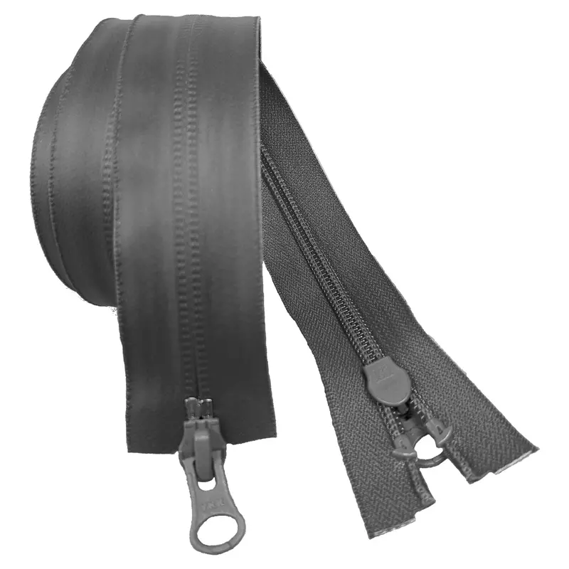 Ykk Aquaguard Water Repellent Zip | 2 Way | Grey 1