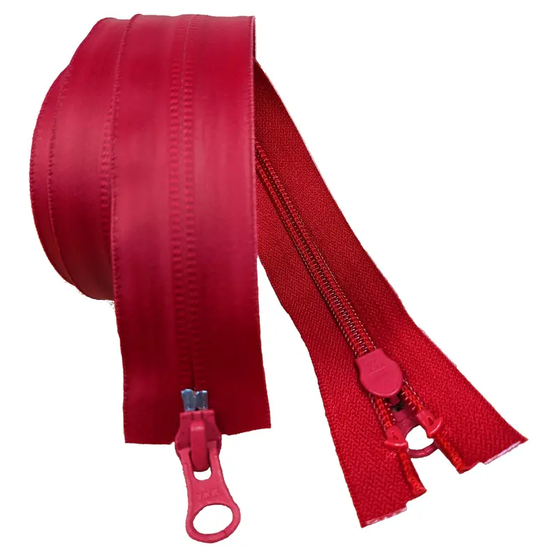 Ykk Aquaguard Water Repellent Zip | 2 Way | Red 1