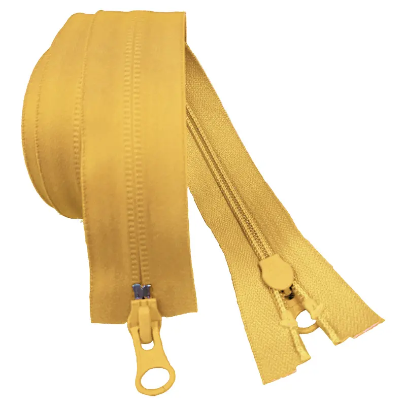 Ykk Aquaguard Water Repellent Zip | 2 Way | Yellow 1