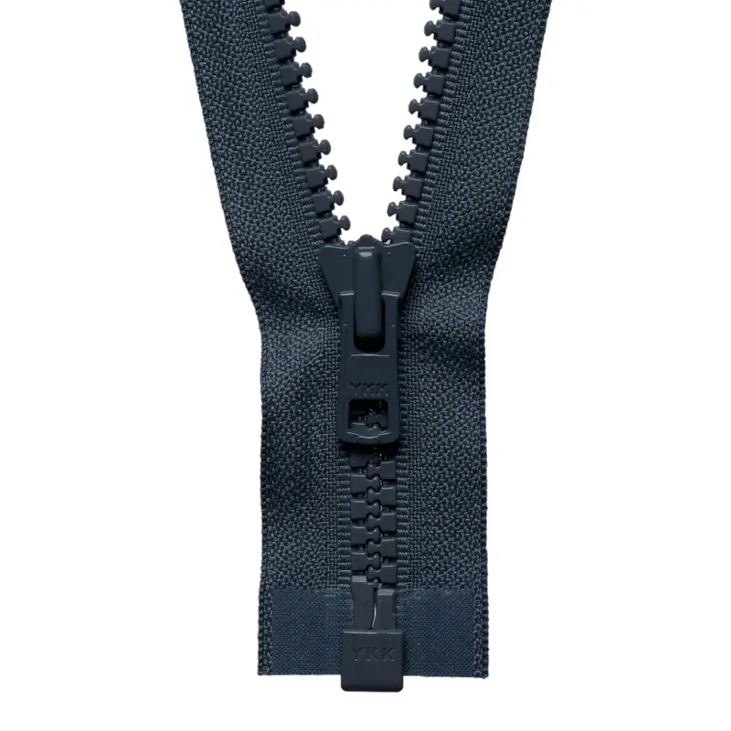 Ykk Chunky Open End Zips | Heavy | Dark Grey 1