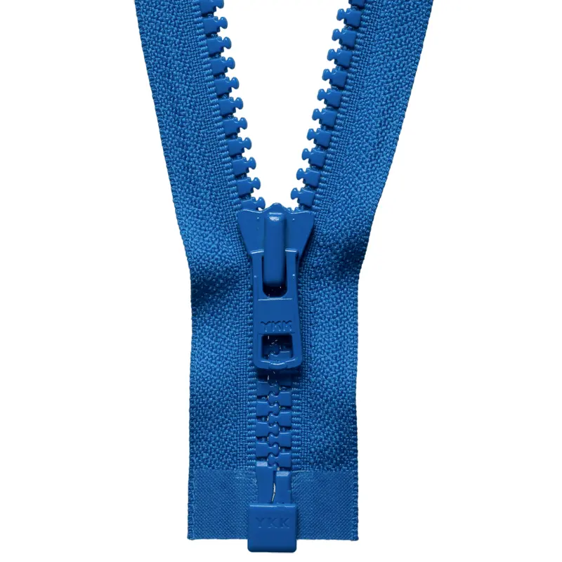 Ykk Chunky Open End Zips | Heavy | Saxe Blue 1