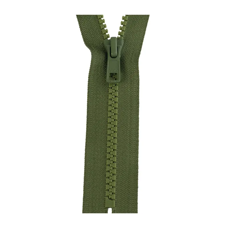 Ykk Closed End Zip - Medium Plastic | Colour 566 Khaki 1