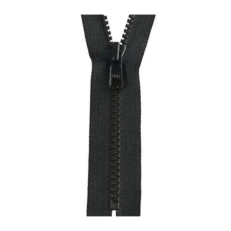 Ykk Closed End Zip - Medium Plastic | Colour 580 Black 1