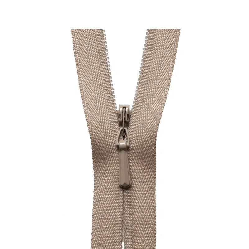 Ykk Concealed Zip | Biscuit 1